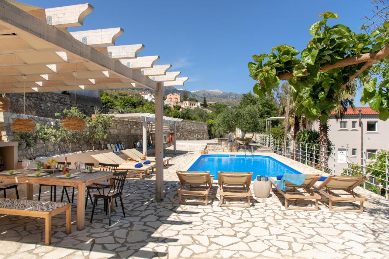 Villa Chrysallis With Heated Pool Georgioupoli Exterior foto