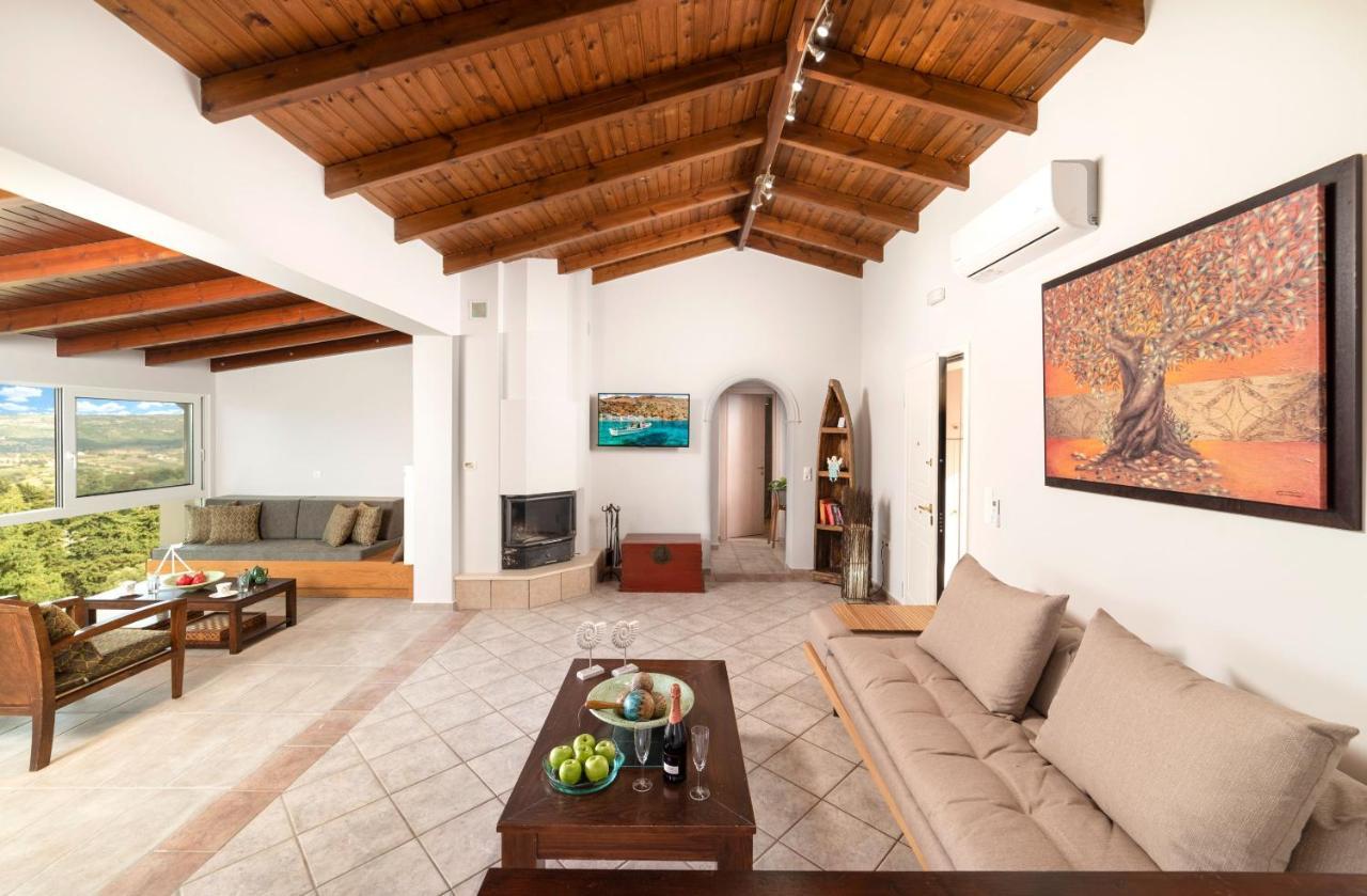 Villa Chrysallis With Heated Pool Georgioupoli Exterior foto